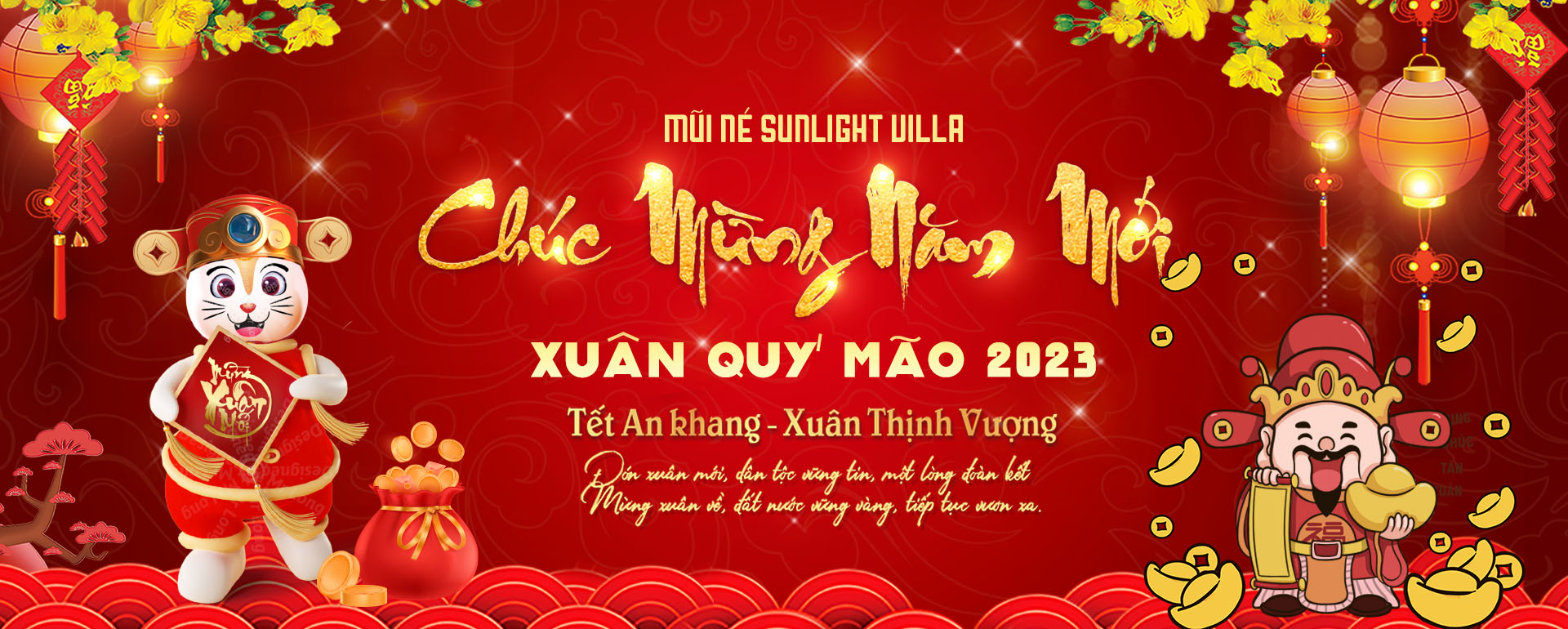 banner tết